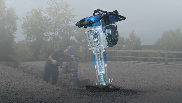 Weber MT - VideoClip - SRV Vibrationsstampfer