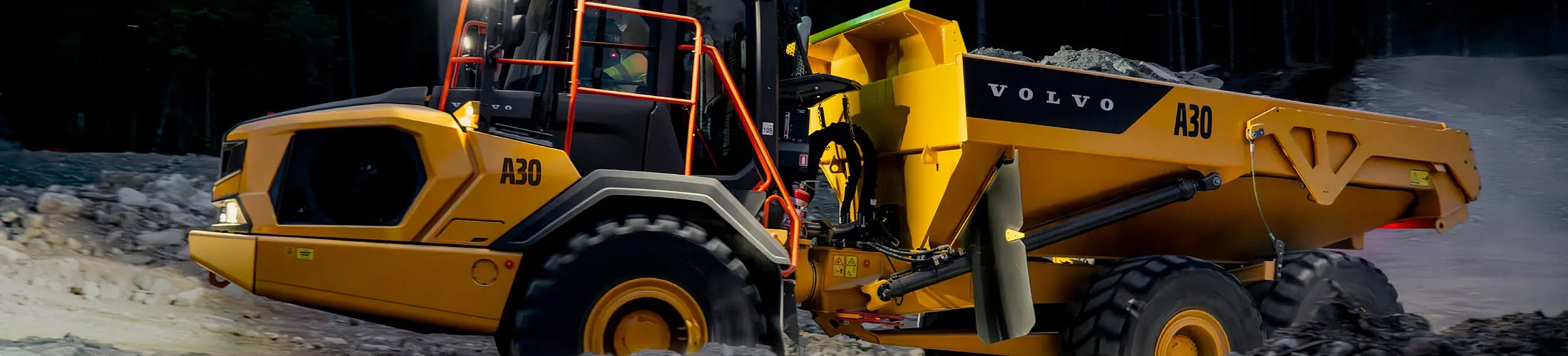 Elektrische Knickgelenkte Dumper
