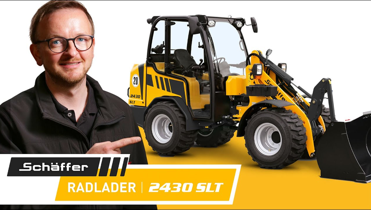 Schäffer Radlader 2430 SLT – Walk-around DE